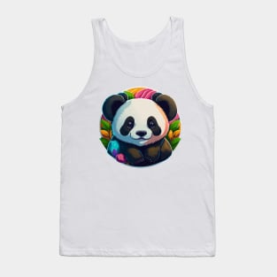 Panda Portrait Tank Top